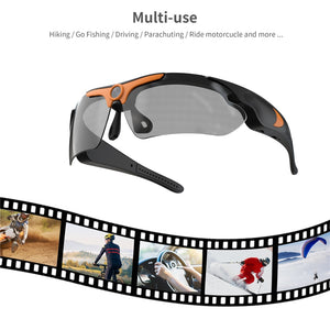 HD Video Recording Driving Riding Smart Sunglasses For Outdoor
