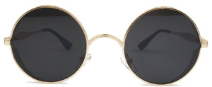 Hippie Retro Vintage Round Sunglasses for women men Metal Frame Shades