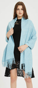 Premium Soft Elegant Solid Color Cashmere Scarf Shawl Wrap