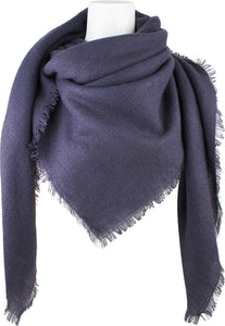 Soft Classic Luxurious Blanket Solid Color Square Scarf Wrap