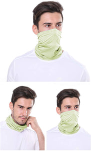 2 Pack of Multi-Purpose Scarf Neckerchief Outdoor Headwear Bandana