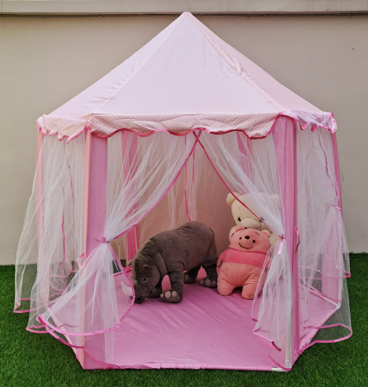 tent princess Princess Tent Girls Large Playhouse Kids Castle Play Tent – VIVIAN & VINCENT
