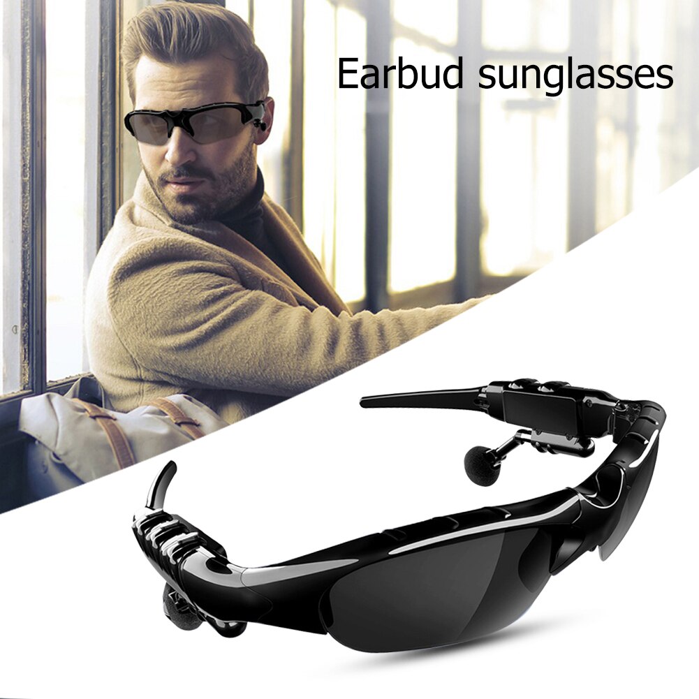 Sunglasses Headset Polarized Smart Glasses Wireless Bluetooth 5.2 Earphones  Call | eBay